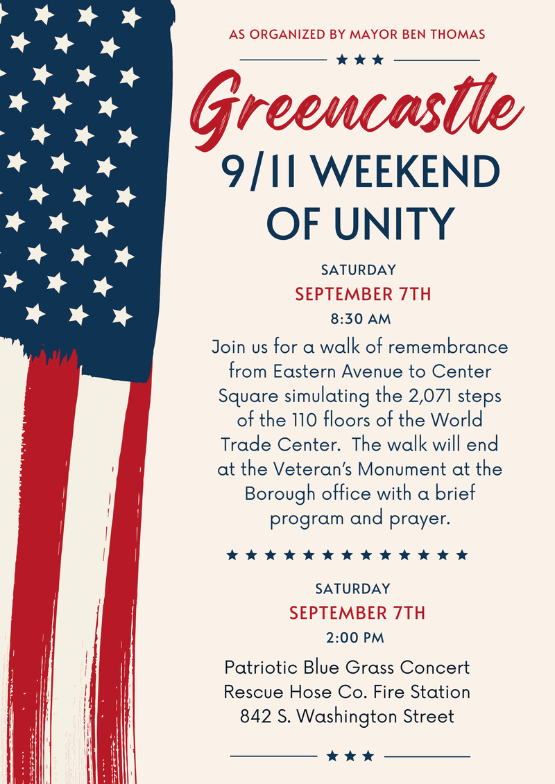 9.11 Weekend of Unity 2024