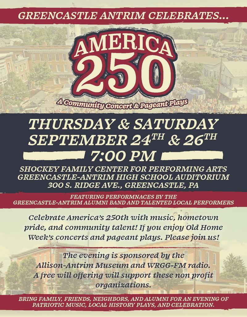 America250 Pageant Flyer