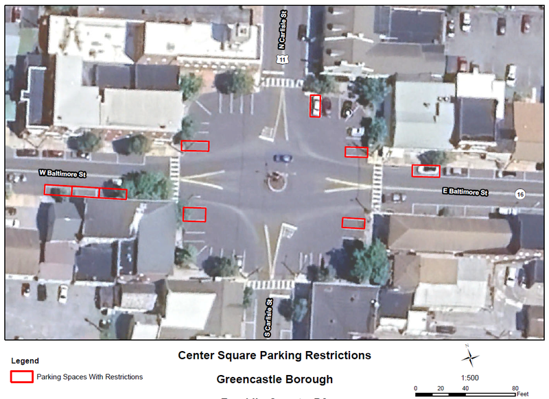 Center Square Parking Regulations