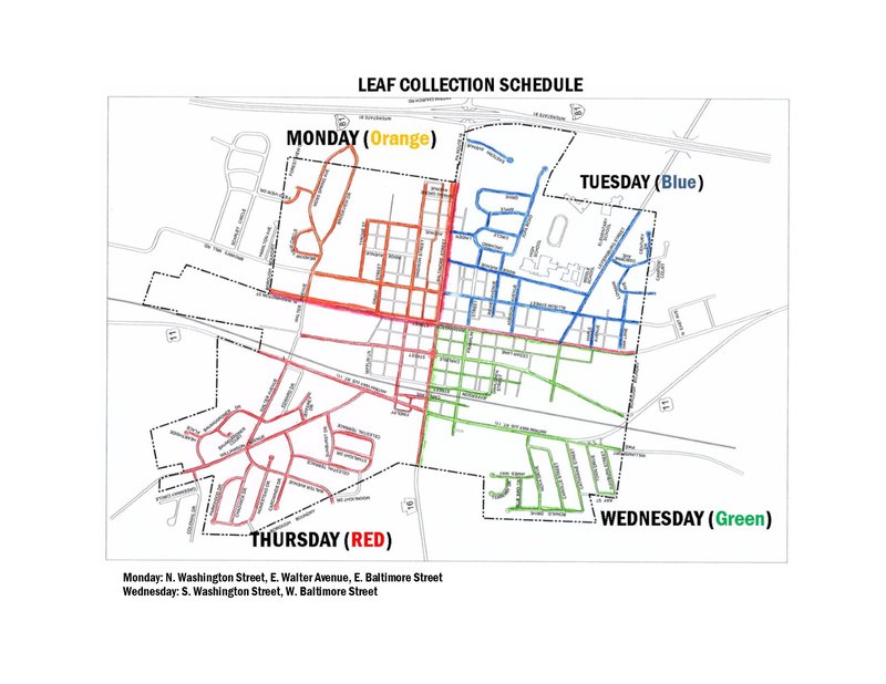 Leaf Collection Map