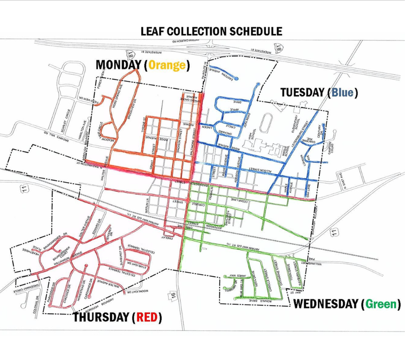 Leaf Collection Mapping