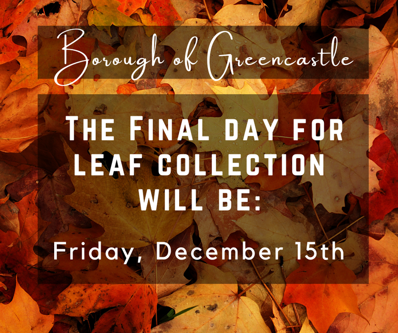 Leaf Collection Ending