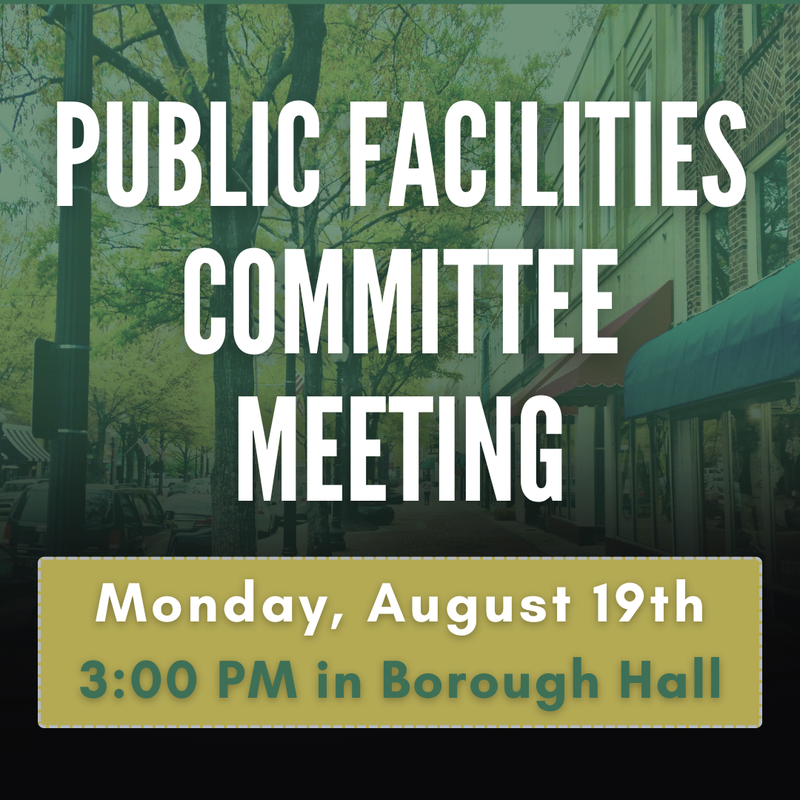 Public Facilities 8.19.2024 Meeting