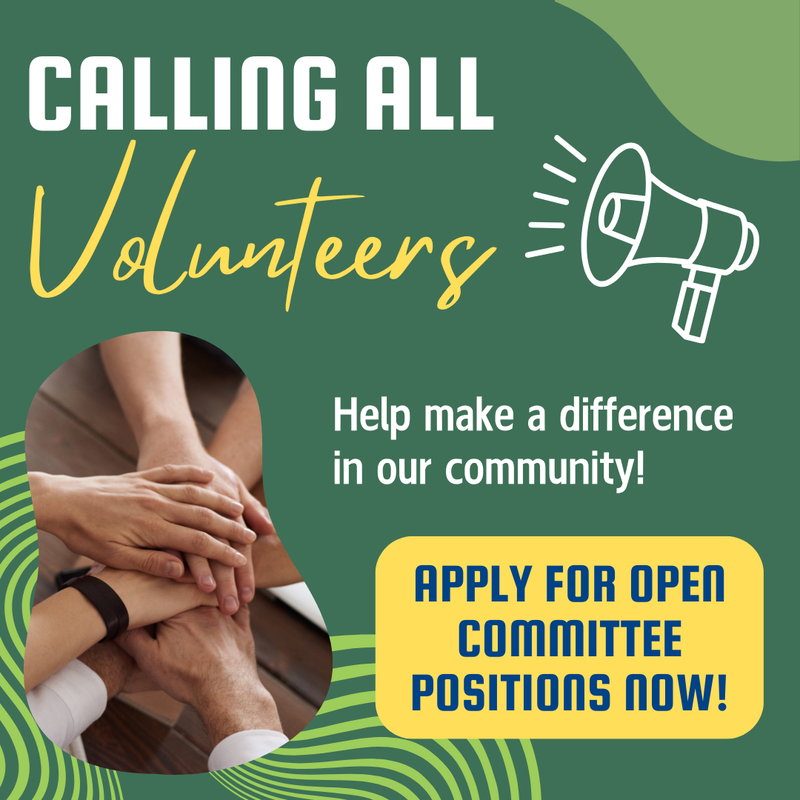 Volunteers Needed Post